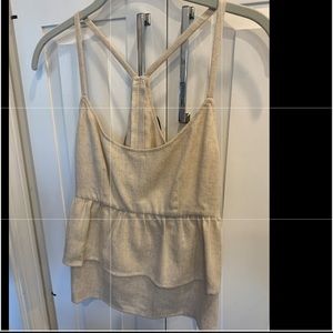 Joe's Jeans ruffle top, new, never worn